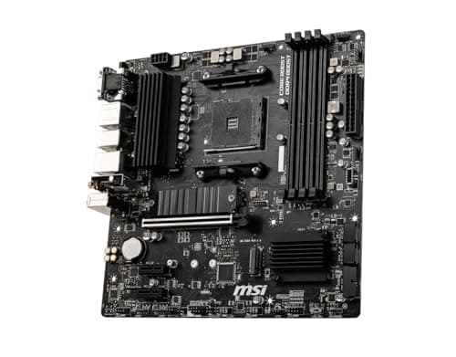 MSI B550M PRO-VDH WiFi ProSeries Motherboard (AMD Ryzen 5000, AM4, DDR4, PCIe 4.0, SATA 6Gb/s, M.2, USB 3.2 Gen 1, Wi-Fi, Bluetooth, D-SUB/HDMI/DP, Micro-ATX) 3