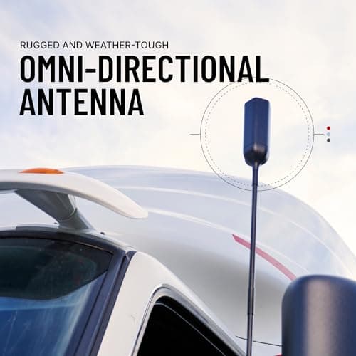 weBoost Drive Reach OTR - Cell Phone Signal Booster for Trucks and SUVs | Boosts 5G & 4G LTE for All U.S. Carriers - Verizon, AT&T, T-Mobile & more | Made in the U.S. | FCC Approved (model 477154) 3