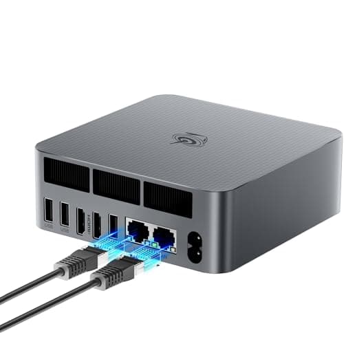 Beelink EQR6 Mini PC, AMD Ryzen 7 6800U(6nm, 8C/16T) up to 4.7GHz, Mini Computer 24GB LPDDR5 RAM 500GB PCIe4.0 SSD, Micro PC 4K@60Hz Dual Display/Built-in PSU/WiFi6/BT5.2/Office/Home/HTPC/W-11 Pro
