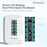 Cell Phone Signal Booster for Home, Up to 6,000 Sq Ft, Boost 5G 4G LTE for All US Carriers, Cell Phone Booster with Smart LCD Display Supports AT&T, T-Mobile, Verizon, US Cellular & More, FCC Approved 4