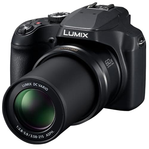Panasonic LUMIX FZ80D Point and Shoot Digital Camera 4K Photo/Video Recording with Power Optical Image Stabilizer, Vlogging Camera with 60X Optical Zoom & 20-1200mm Wide-Angle Lens - DC-FZ80D 5