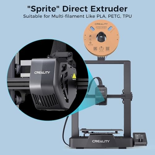 Creality Ender 3 V3 SE 3D Printer, 250mm/s Printing Speed DIY 3D Printers with CR Touch Auto Leveling, Sprite Direct Extruder Auto-Load Filament Dual Z-axis Y-axis, Printing Size 8.66x8.66x9.84 inch 3