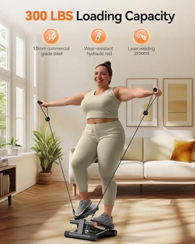 Niceday Stepper Exercise Equipment with Resistance Bands 5