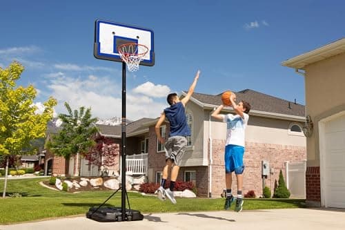 LIFETIME Height Adjustable Portable Basketball System, 44 Inch Backboard 5