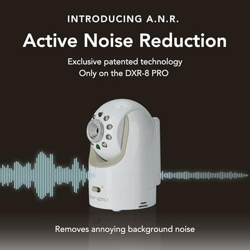 Infant Optics DXR-8 PRO Video Baby Monitor, 720P HD Resolution 5" Display, Patented A.N.R. (Active Noise Reduction), No WiFi, Pan Tilt Zoom, and Interchangeable Lenses 2