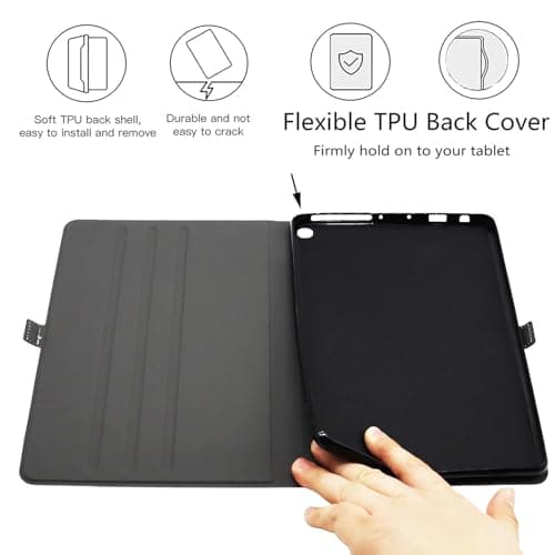 Viclowlpfe Amazon Kindle Fire HD 10 and Fire HD 10 Plus 10.1" Tablet Case (13th/11th Generation 2023/2021 Release), Slim Fit Leather Stand Smart Cover with Auto Sleep/Wake, Cute Bird 3