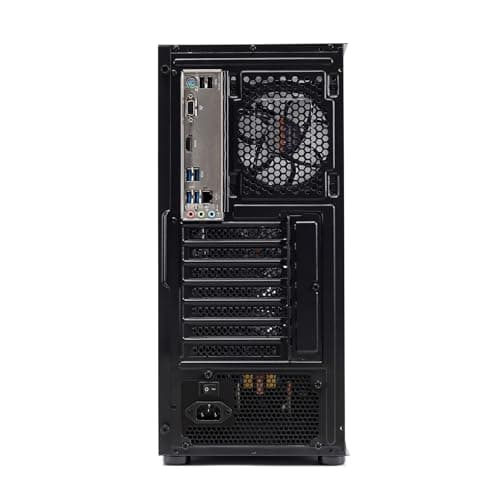 MXZ Desktop Gaming Computer Home&Office PC R5 5600GT,16GB DDR4 3200, 1 T NVME SSD，6 RGB Fans, Win 11 Pro 64-bit Ready 3