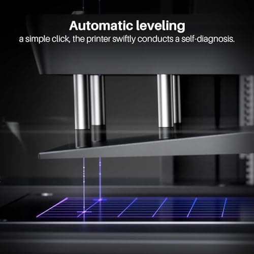 ELEGOO Mars 5 Ultra Resin 3D Printer with 7" 9K Mono LCD, 150mm/h High Speed Printing, Smart Automatic Leveling, Intelligent Detection, WiFi-Transfer, Printing Size of 6.04 × 3.06 × 6.49 inch 3