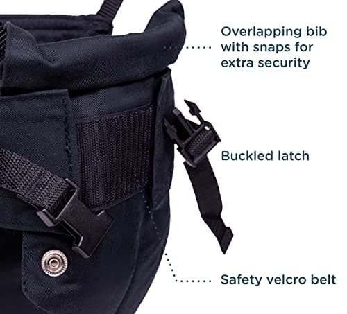 Jolly Jumper Classic (Black) with Stand - Original Baby Jumper, Indoor and Outdoor Exercise Saddle Seat, Adjustable Height, for Infants up to 28lbs 4