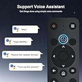 Smart Projector, HOMPOW UHD 4K Projector with WiFi and Bluetooth, Built-in Streaming System Outdoor Projector, Home Cinema Projector for iOS/Android 3