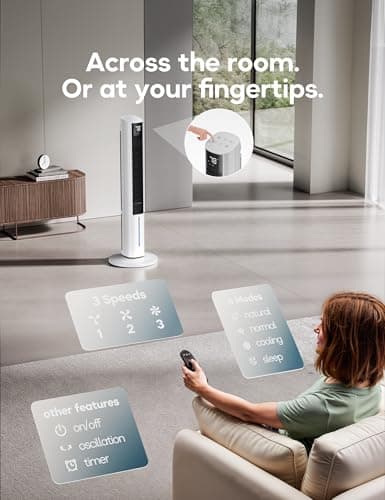 AEROZY Windowless Portable Air Conditioner, 45.2" Evaporative Cooler with Remote for Room No Window, Digital Display, 12H Timer, Quiet Cooling Fan for Bedroom and Indoor Use 4