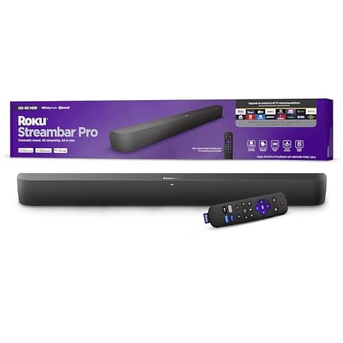 Roku Streambar Pro Stereo Soundbar Grey