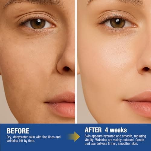 Vepxzory Face Moisturizer Retinol Cream For Face, Collagen Anti Aging Face Cream, Day-Night Neck Cream With Hyaluronic Acid, Wrinkle Cream For Women & Men Reduces Wrinkles, Dryness, 1.85 Fl. Oz 7