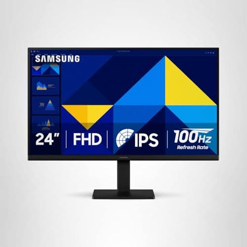 Samsung 24" (S30GD) Essential Monitor with IPS Panel and Tilt Only Stand, 100Hz Refresh Rate, Ergonomic Design, Advanced Eye Care, Game Mode, LS24D304GANXZA 5