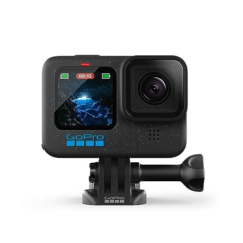 GoPro HERO12 Black - Waterproof Action Camera with 5.3K60 Ultra HD Video, 27MP Photos, HDR, 1/1.9" Image Sensor, Live Streaming, Webcam, Stabilization 3