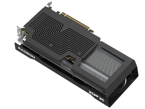 XFX Swift AMD Radeon RX 9060 XT OC Triple Fan Gaming Edition with 16GB GDDR6 HDMI 2xDP, AMD RDNA 4 RX 9060XT RX-96TS316BA 4