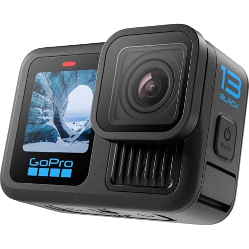 GoPro HERO13 (Hero 13) Black - Waterproof Action Camera with 5.3K Ultra HD Video, 27MP Photos, Live Streaming, Webcam, Stabilization + 128GB Card, 50 Piece Accessory Kit - Bundle 5