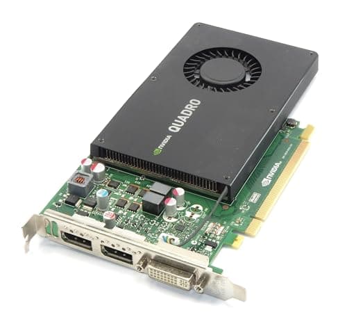 Dell Nvidia Quadro K2200 4GB GDDR5 Dual DisplayPort + 1x DVI PCI-e Video Card GMNNC (Renewed)