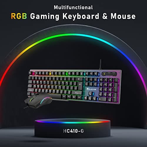 HP ProDesk Desktop RGB Lights Computer Intel Core i5 6500 3.2 GHz 8GB RAM 256GB SSD Gaming PC Keyboard & Mouse, Windows 11 Pro (Renewed) 2