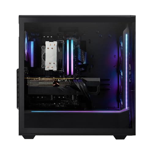 iBUYPOWER Slate Gaming PC Desktop Intel Core Ultra 7 265F CPU, NVIDIA GeForce RTX 5060 8GB GPU, 32GB DDR5 RGB 5200MHz RAM, 1TB NVMe SSD, Windows 11 Home, Computer w/Keyboard and Mouse - SBI7N5603 3