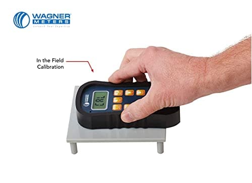 Orion® 950 Pinless Wood Moisture Meter by Wagner Meters I Accurate, Non-Damaging, Dual Depth Lumber Moisture Measurement, Bluetooth, Auto EMC, GPP/GPK & Dew Point Calculations (Standard Calibrator) 5