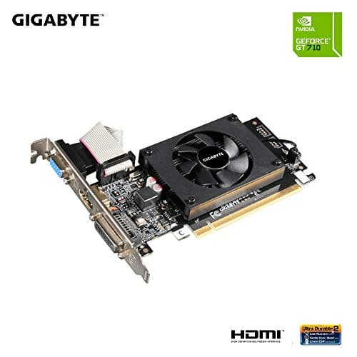GIGABYTE 2GB RAM DDR3 SDRAM Video Graphics Cards GV-N710D3-2GL REV2.0 3