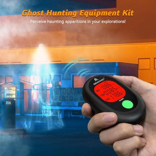 EMF Meter Digital Electromagnetic Field Radiation Detector Hand-held LCD 3 in 1 EMF Detector for EF/MF/RF,5G,WiFi for Home, Office and Outdoors (600S) 5