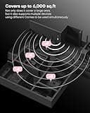 Cell Phone Booster Cover 6000 sq ft, Boost 5G 4G LTE Signal for All US Carriers, Cell Phone Signal Booster for Home Office, APP Support, FCC Approved 4