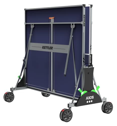 KETTLER Sport Axos Outdoor Table Tennis Table Bundle with Rackets and Balls 5