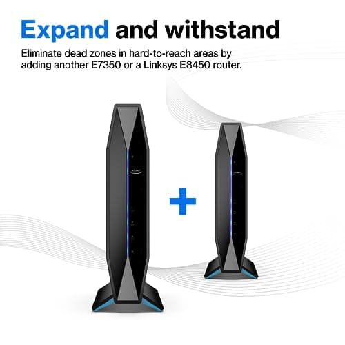 Linksys AX1800 Wi-Fi 6 Router Home Networking, Dual Band Wireless AX Gigabit WiFi Router, Speeds up to 1.8 Gbps and coverage 1,500 sq ft, Parental Controls, maximum 20 devices (E7350) 4
