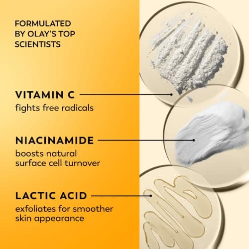 Olay Regenerist Radiance Vitamin C Face Moisturizer: Bright & Even Lightweight Cream for Women - Brightens, Hydrates, Evens Tone + Texture for Glowing Skin - 2 Oz 3