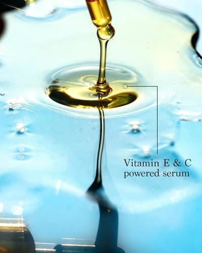 Premier Dead Sea Vitamin E & C facial serum, classic collection, Concentrated vitamin C serum for face, vitamin E oil, retinol, anti-aging serum, advanced skincare 1.7 Fl.oz 5