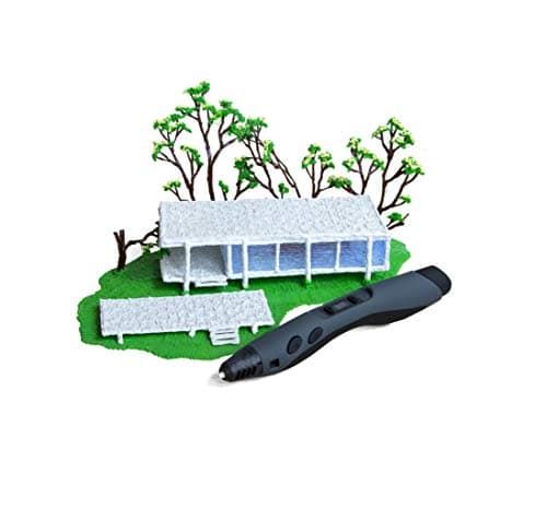 SCRIB3D Advanced 3D Printing Pen with 20 Feet of Filament, Stencil Book, and Project Guide 4