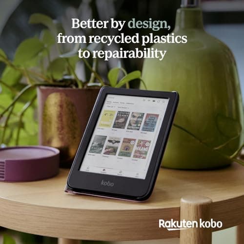 Kobo Clara Colour | Colour eReader | 6” Glare-Free Colour E Ink Kaleido™ 3 Display | Dark Mode Option | Waterproof | Audiobooks | 16GB of Storage | Black 5