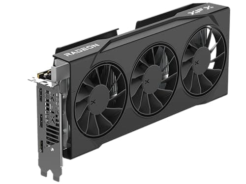 XFX Swift AMD Radeon RX 9060 XT OC Triple Fan Gaming Edition with 16GB GDDR6 HDMI 2xDP, AMD RDNA 4 RX 9060XT RX-96TS316BA 2