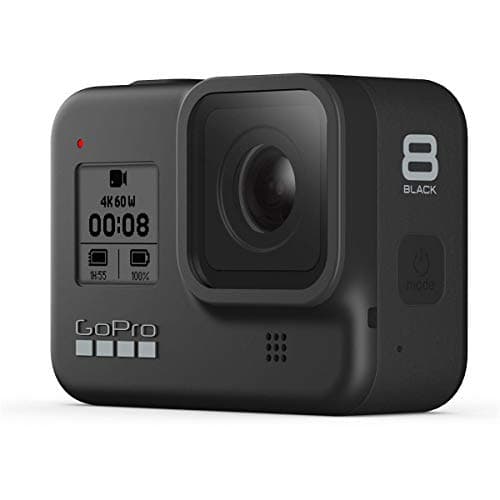 GoPro HERO8 Black - Waterproof Action Camera with Touch Screen 4K Ultra HD Video 12MP Photos 1080p Live Streaming Stabilization 4