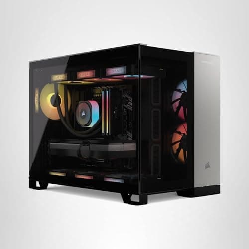 Corsair Vengeance a5100 Gaming PC – Liquid Cooled AMD Ryzen 7 7800X3D CPU – NVIDIA GeForce RTX 5080 GPU – 32GB Dominator Titanium RGB DDR5 Memory – 2TB M.2 SSD – Black 5