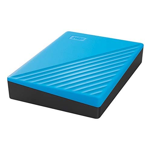 WD 4TB My Passport, Portable External Hard Drive, Blue, backup software with defense against ransomware, and password protection, USB 3.1/USB 3.0 compatible - WDBPKJ0040BBL-WESN 5