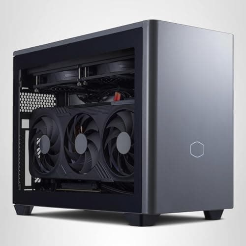Cooler Master NR2 Pro Mini ITX – Intel Ultra 7 265F 2.4GHz (5.3 GHz Turbo) | Gigabyte RTX 5070 Ti 16GB & B860I AORUS PRO ICE| 32GB DDR5 6000MHz | 2TB Gen4 M.2 | WiFi | Windows 11 | 280mm AIO Gaming PC 13