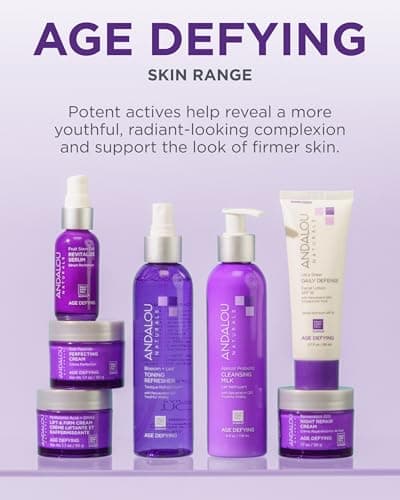 Andalou Naturals Age Defying Resveratrol Q10 Night Repair Cream - Anti-Wrinkle Moisturizer to Hydrate & Smooth - CoQ10 & Resveratrol for Dry Skin - 1.7 oz 5