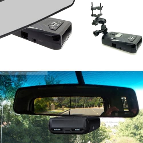 LycoGear Radar Detector Rearview Mirror Stem Mount for Uniden R1 R2 R3 R4 R7 DF1 DFR2 DFR3 DFR5 DFR6 DFR7 DFR8 DFR9 Radar Detector (for Uniden Models Only) 4