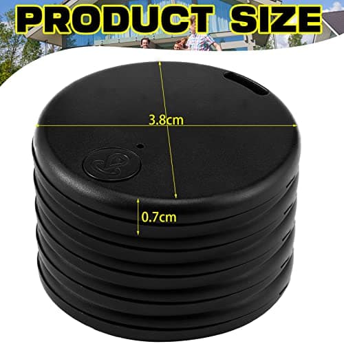 Konohan 5 Packs Portable GPS Tracking Mobile Tracking Anti Loss Smart Device Key Finder Locator GPS Finders Tracker Device for Pets Dog Cat Wallet Keychain Luggage, Alarm Reminder(Classic) 2