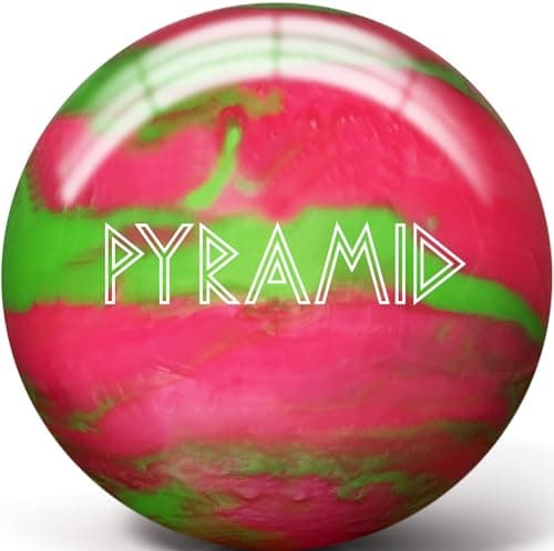 Pyramid Path Bowling Ball (Hot Pink/Lime Green, 8LB) 2
