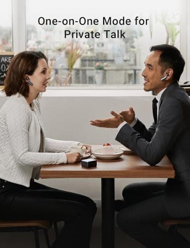 Timekettle W4 Translation Earbuds,for Global Business & Relationships,Bone-Voiceprint Sensor for Clear Voice in Noise, AI Auto-Correction,Protected Privacy with GDPR,Instant Setup via iOS/Android APP 2