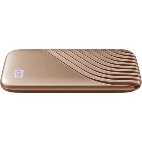 Western Digital 2TB My Passport SSD Portable External Solid State Drive, Gold, Sturdy and Blazing Fast, Password Protection with Hardware Encryption - WDBAGF0020BGD-WESN 5