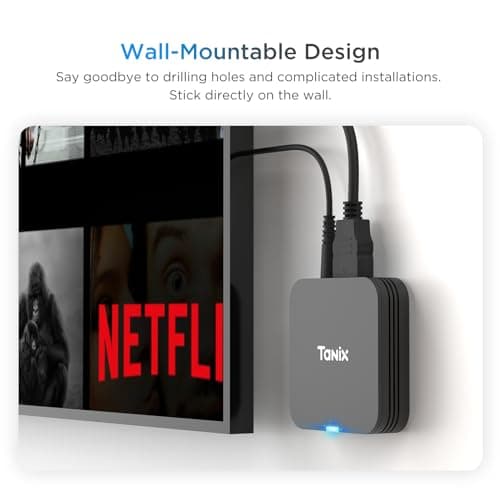Android TV Box 10.0, Tx1 Mini Tv Box 2GB RAM 16GB ROM, Allwinner H313 Quad-Core ARM Cortex A53 Android Box, Support USB and 2.4G WiFi Compact 4k Smart TV Box. 4