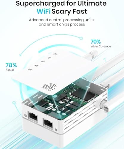 AOOEPU Wireless Repeater for 10000Sq, white-zc1, AOOEPU-LJ1 2