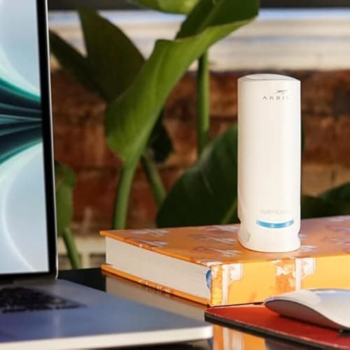 ARRIS SURFboard S34 DOCSIS 3.1 Multi‑Gig Cable Modem | 2.5Gbps + 1Gbps Ethernet Ports | Xfinity, Cox, Spectrum for Cable Internet Plans up to 2.5Gbps Next Gen Upstream. Modem Only, Router Required 5