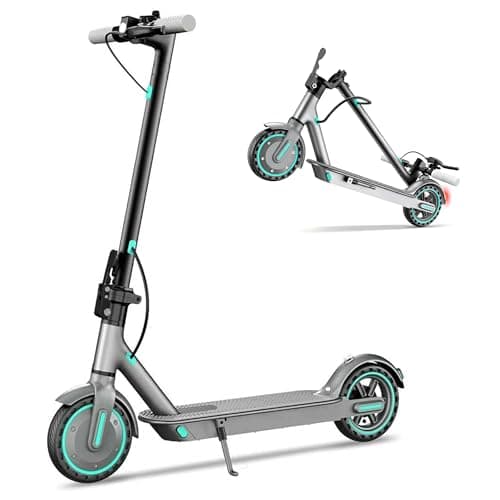 Electric Scooter for Adults, 350W Motor, 19 Mph Max Speed, 21 Miles Range, E-Scooter with 8.5" Honeycomb Tire, Foldable Escooter with Dual Braking System and App Control