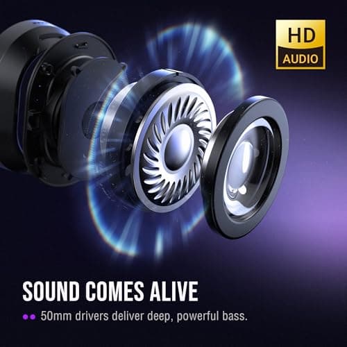 FIFINE Wired USB Gaming Headset: 7.1 Surround Sound - Vibrant Customizable RGB - Game/Chat Balance, Gamer Headphone with Noise Canceling Mic for PC, PS5/PS4, Laptop, Mac - AmpliGame H13BP 2